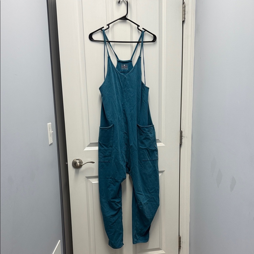 FP Movement by Free People Teal Jumpsuit